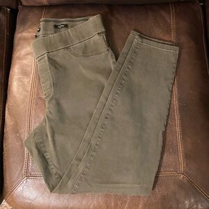 Nine West Olive Pull-Skinny Pants